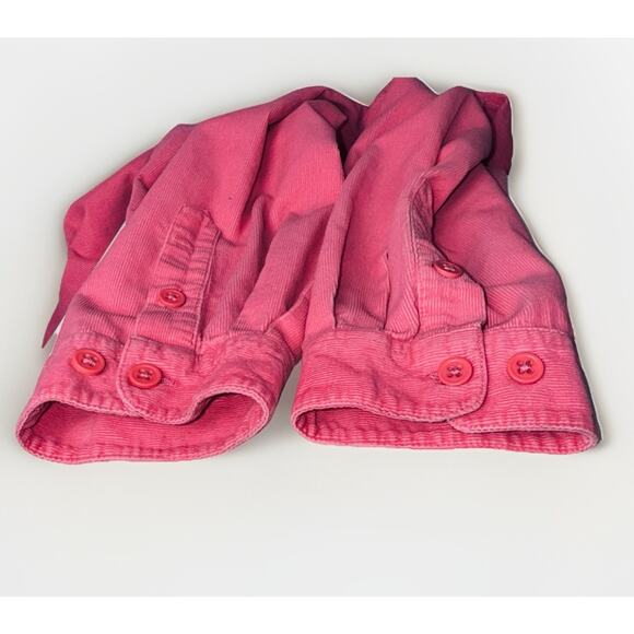 Lot Of 2 Quacker Factory LG Corduroy Shirt Button Embroidered Holiday Christmas - Picture 5 of 14